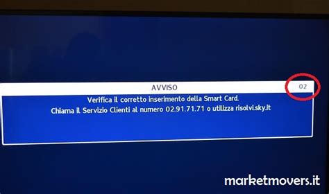 risolvi.sky.it avviso 02, errore decoder sky